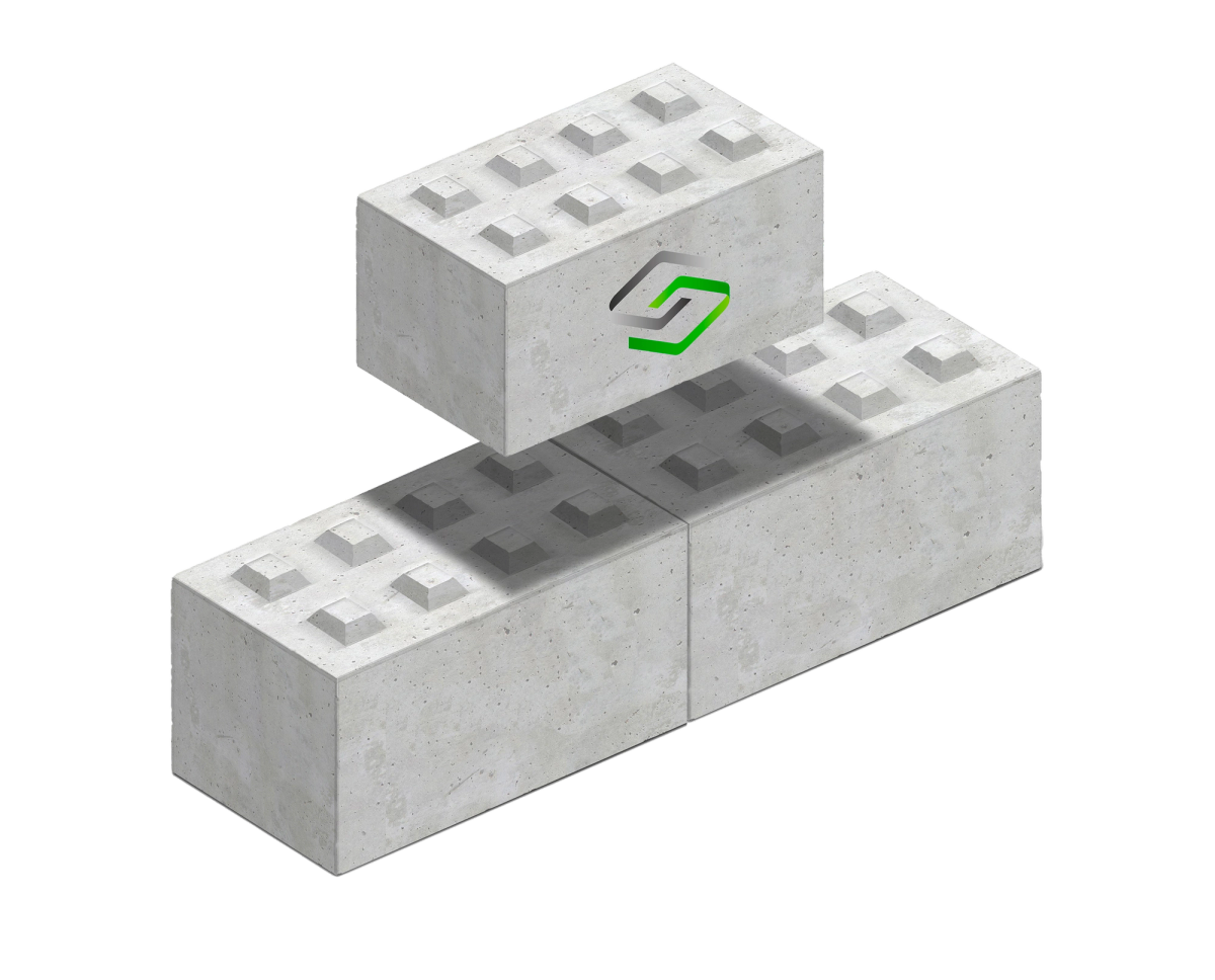 Montage de blocs béton modulaires Silitech