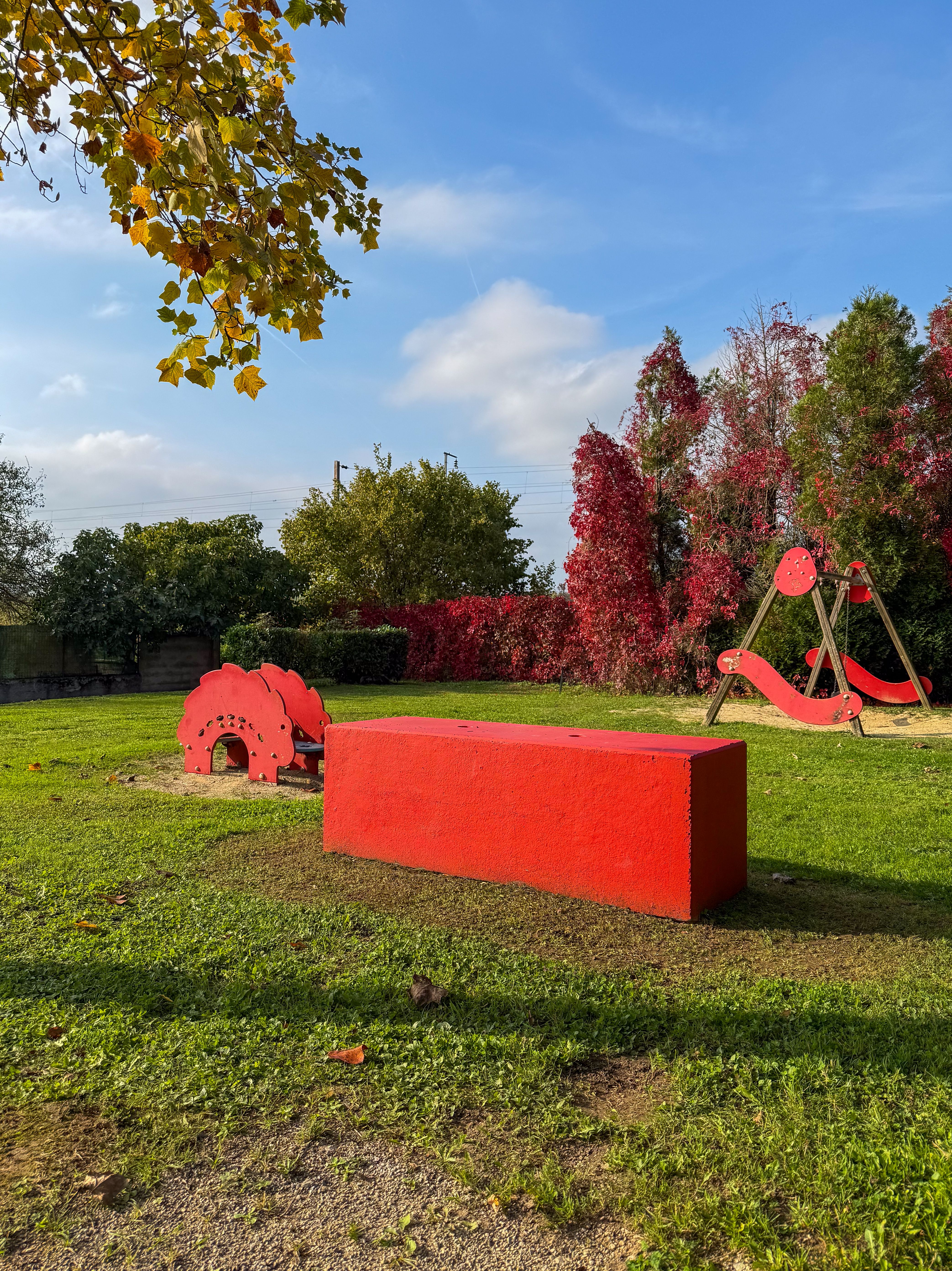 Espace public aménagé avec des blocs béton Silitech