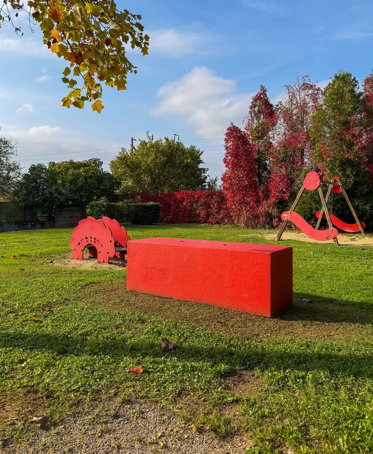 Espace public aménagé avec des blocs béton Silitech