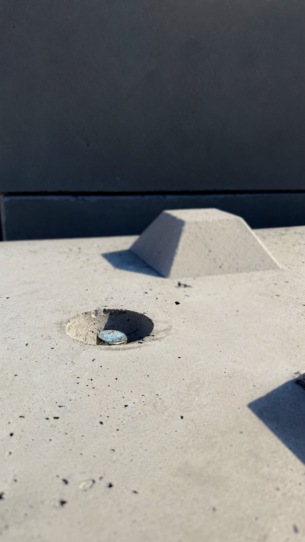 Ancre à pied avec main de levage de type Artéon.