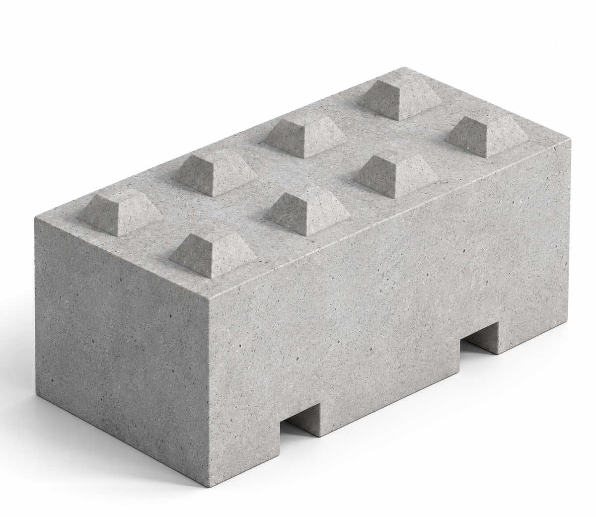 Bloc Béton Silitech avec passage de fourches