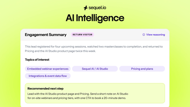 Sequel AI Intelligence