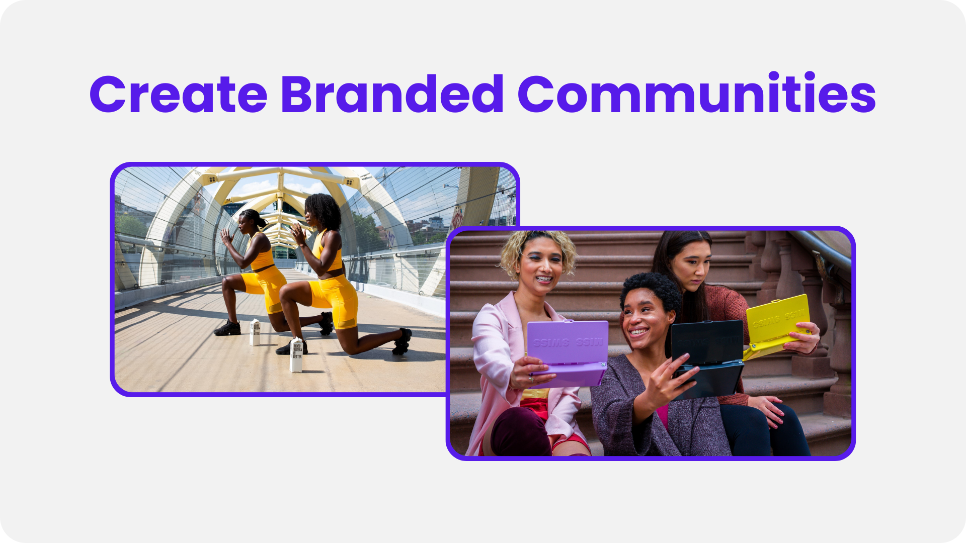 Branded in-person and virtual communities