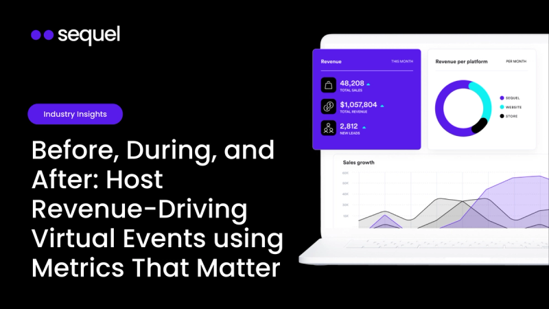 Before, During, and After: Host Revenue-Driving Virtual Events using Metrics That Matter