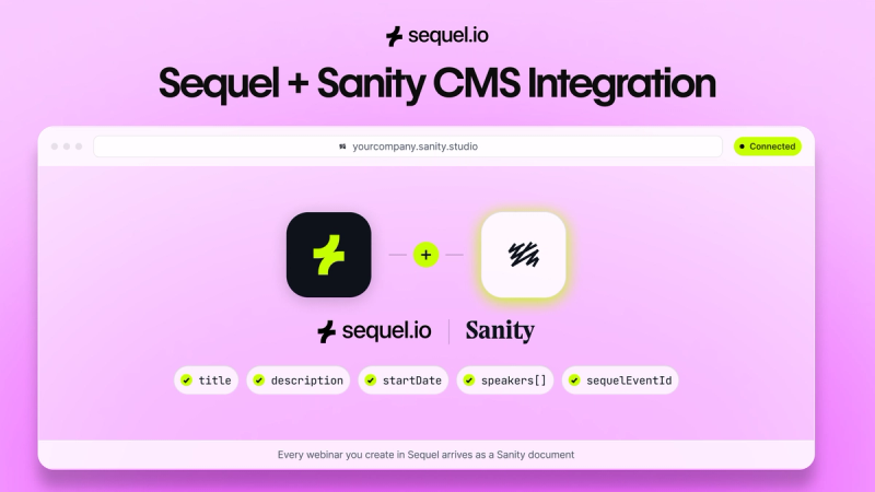 Sanity Integration