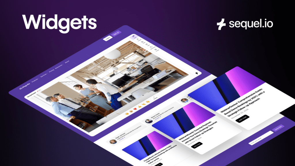 Sequel Widgets