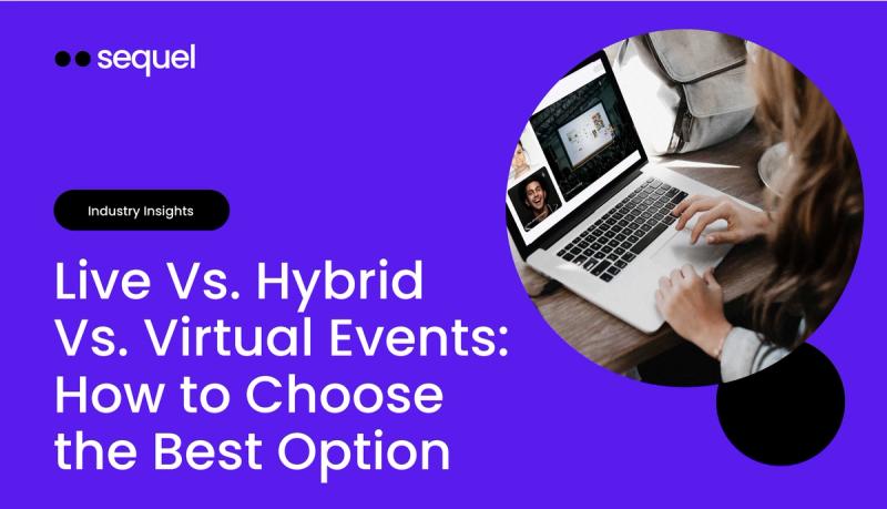 Live Vs. Hybrid Vs. Virtual Events: How to Choose the Best Option