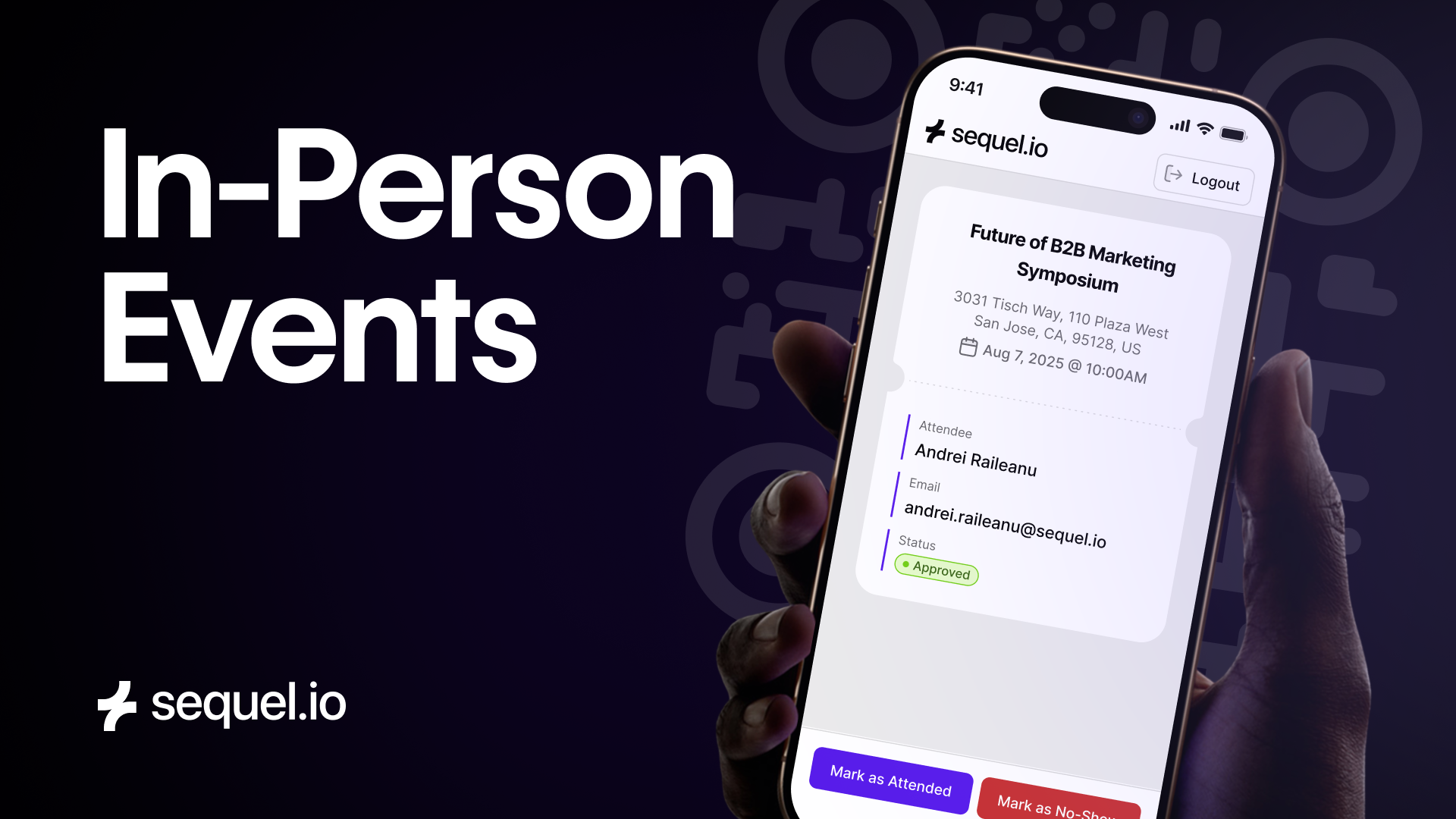 Sequel In-Person Events