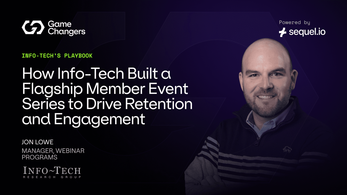 How Info-Tech Built a Flagship Member Event Series to Drive Retention and Engagement