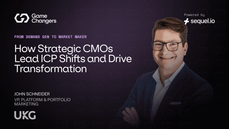 From Demand Gen to Market Maker: How Strategic CMOs Lead ICP Shifts and Drive Transformation