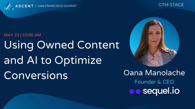 Using owned content and AI to optimize conversions