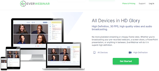Everwebinar digital event platform