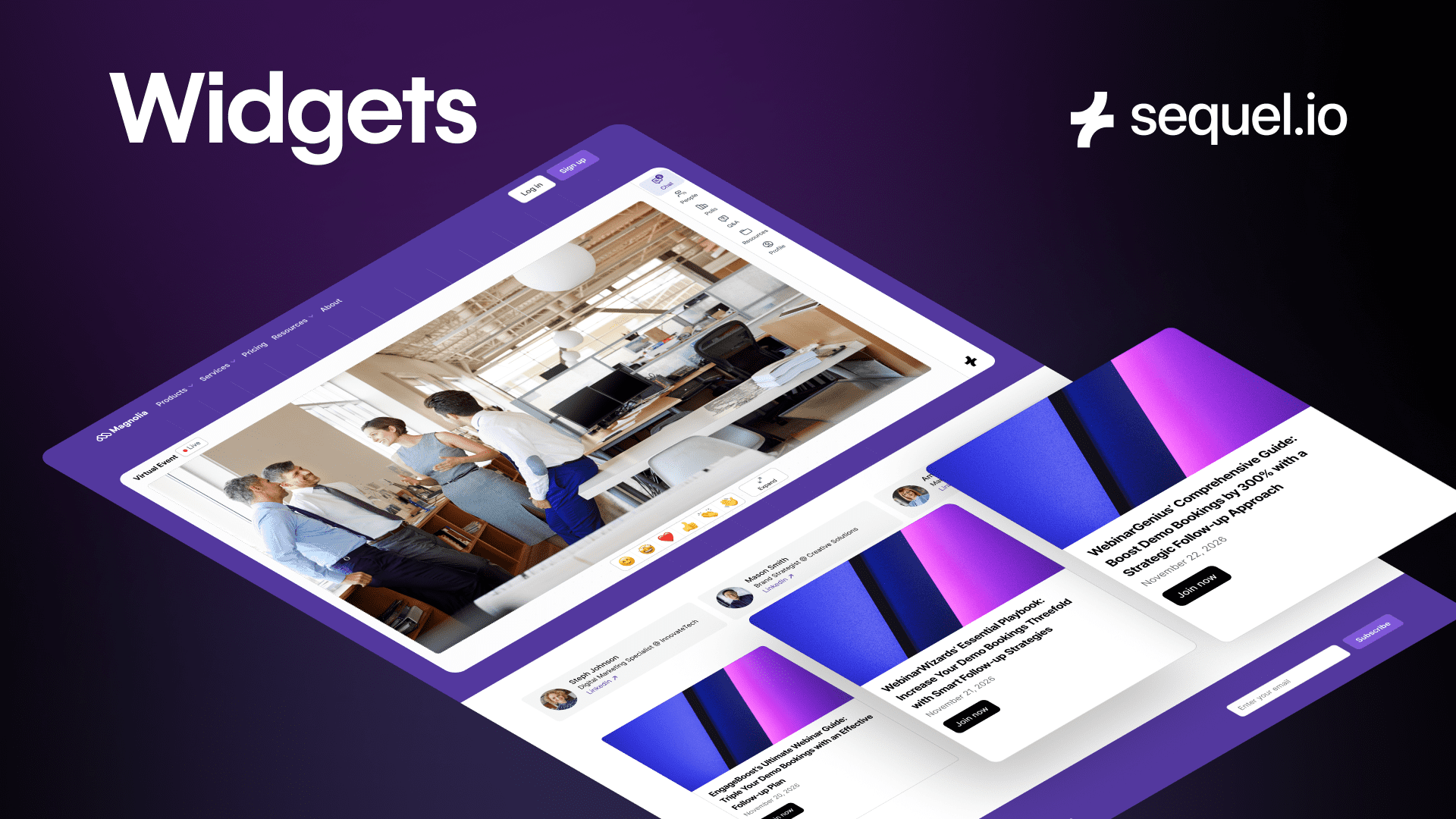Embeddable Widgets