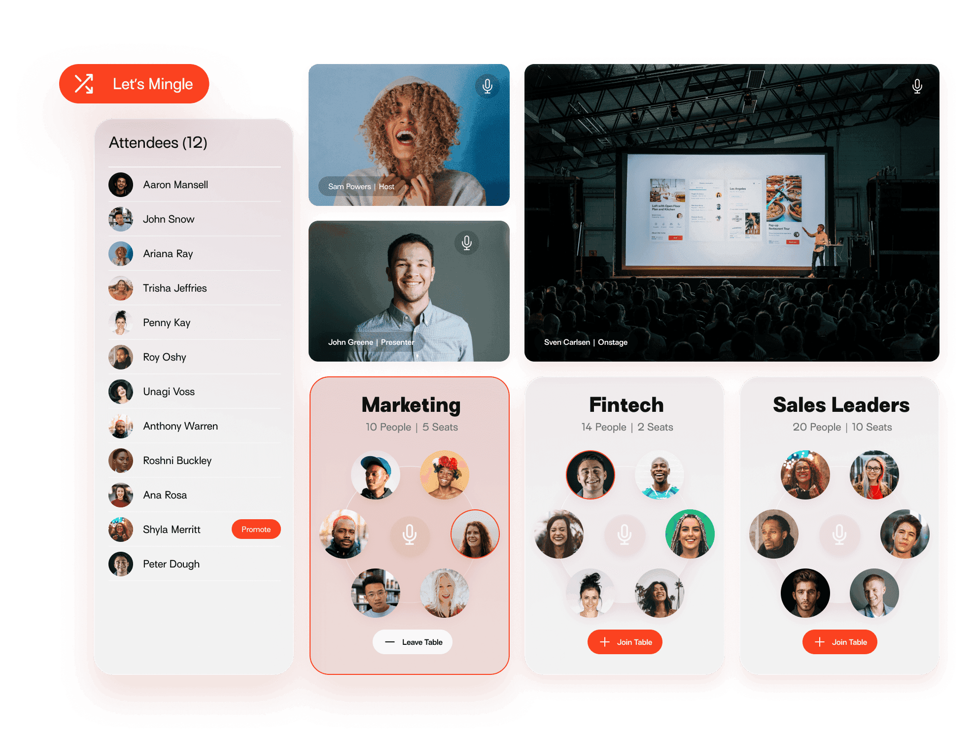 Introvoke Live Event Components