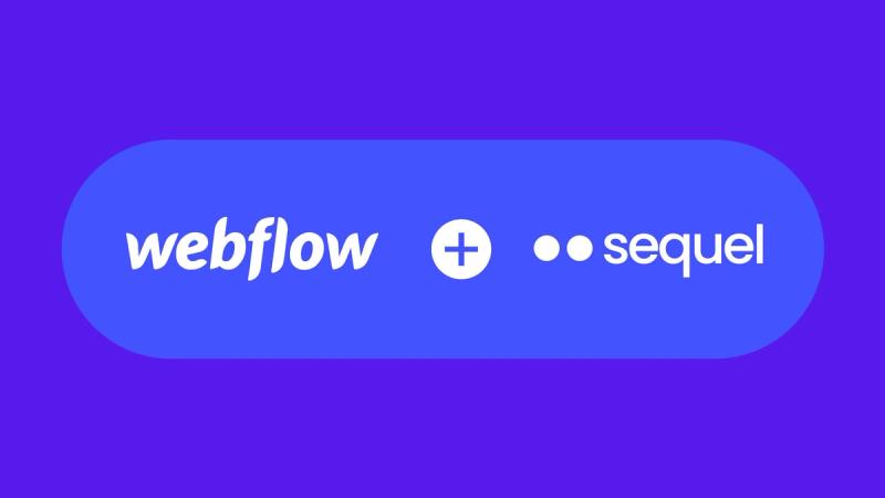 sequel x Webflow