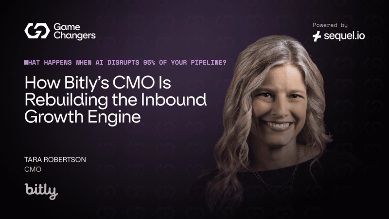 What Happens When AI Disrupts 95% of Your Pipeline? How Bitly’s CMO Is Rebuilding the Inbound Growth Engine