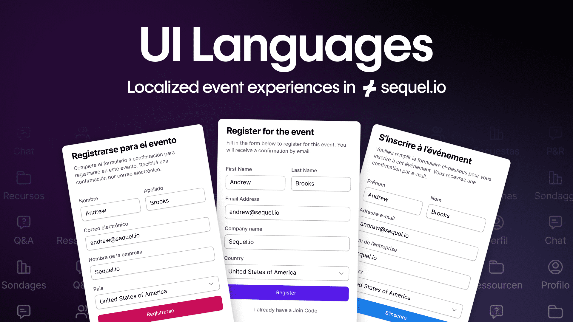 UI Languages