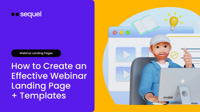 How to Create an Effective Webinar Landing Page + Templates