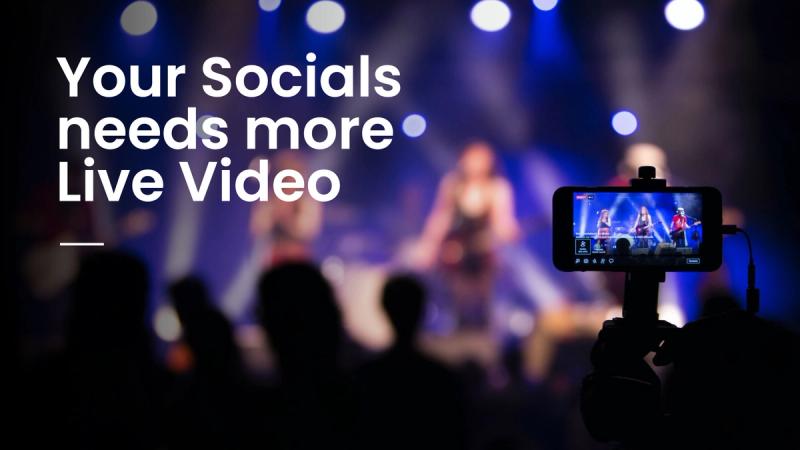 Does Your Social Strategy Need a Refresh? Include Live Video