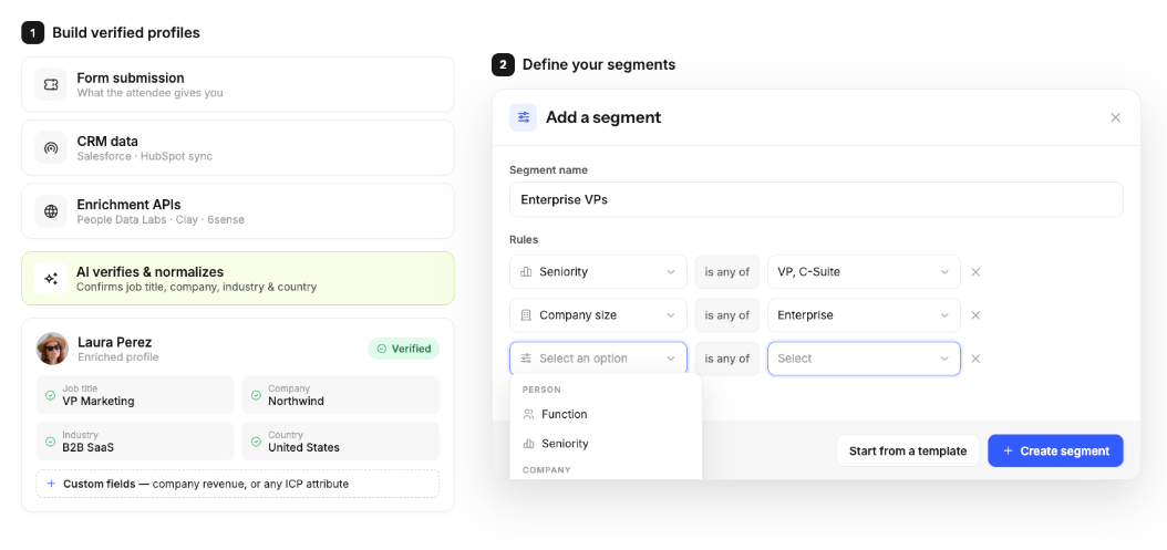 Sequel Segment Builder