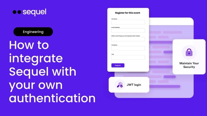 How to integrate Sequel with your own authentication