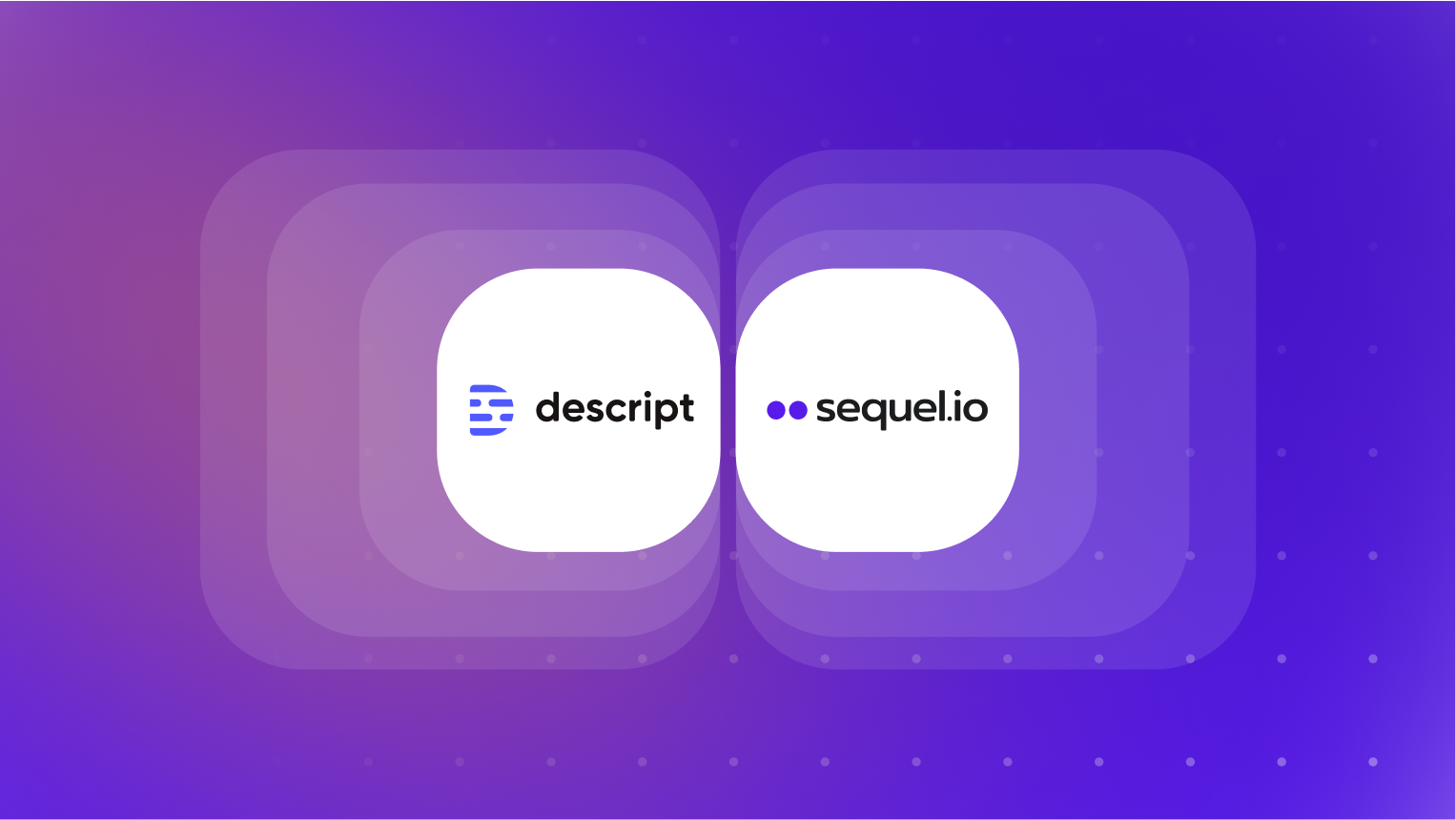 Descript and sequel webinar repurposing