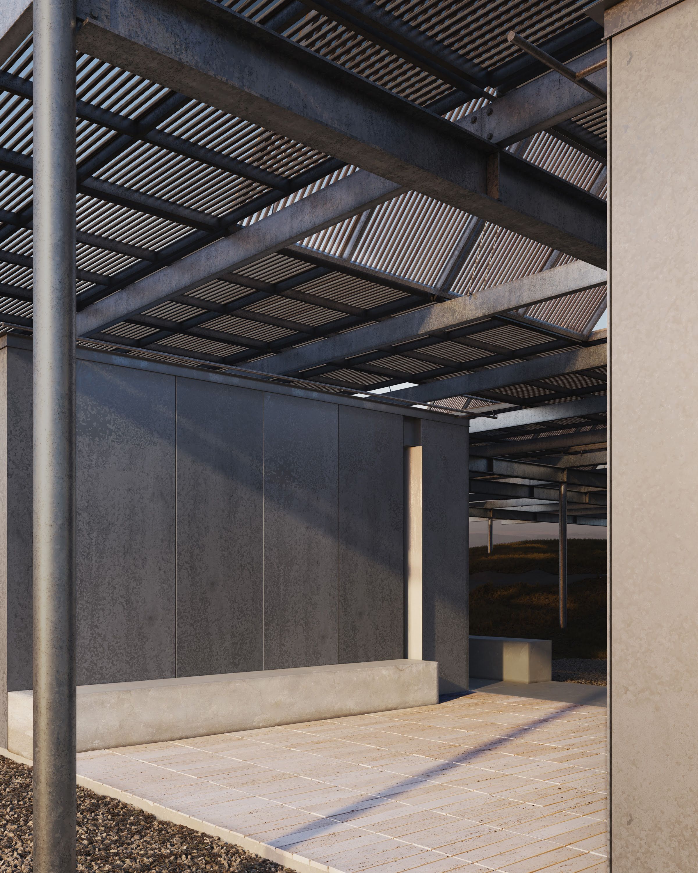 House in the Hill | Choi Render