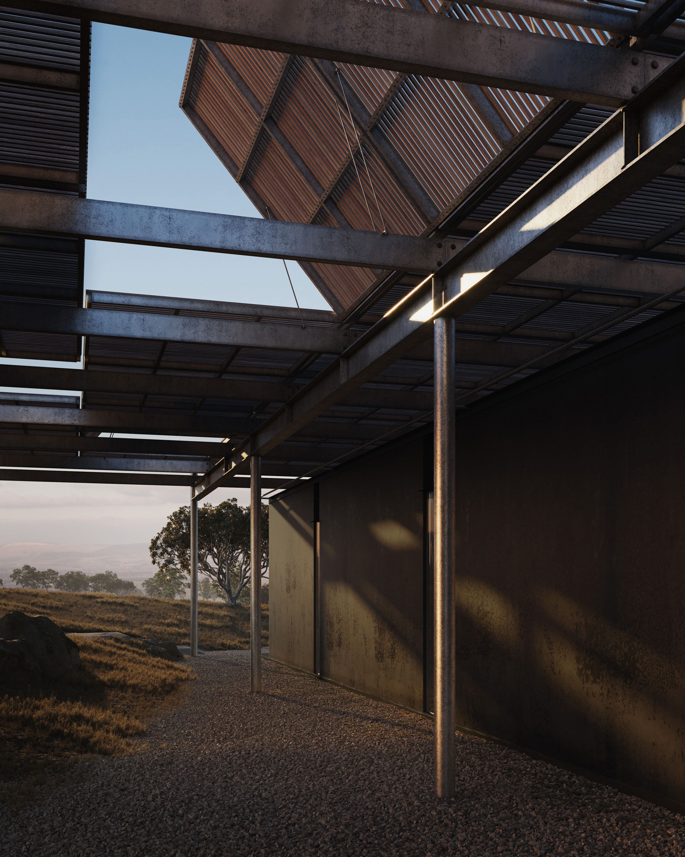 House in the Hill | Choi Render