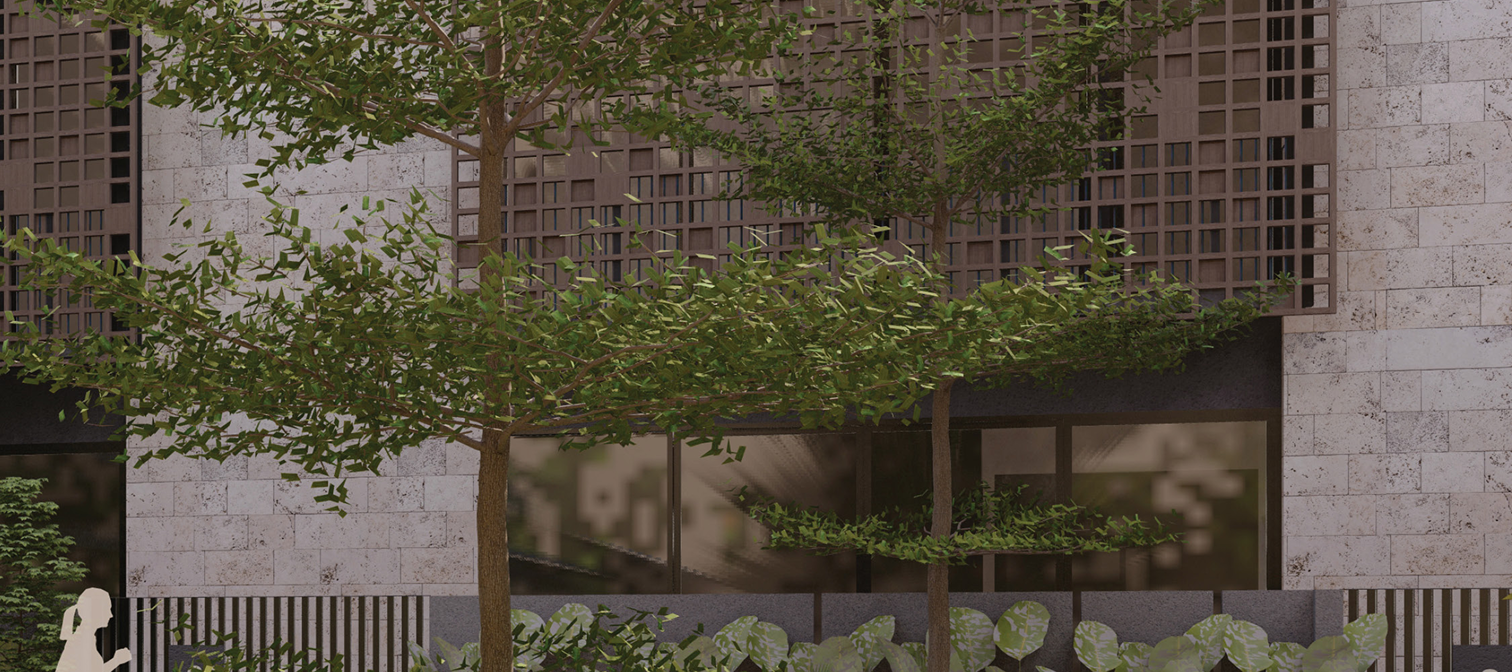 Park area of Nila Residences