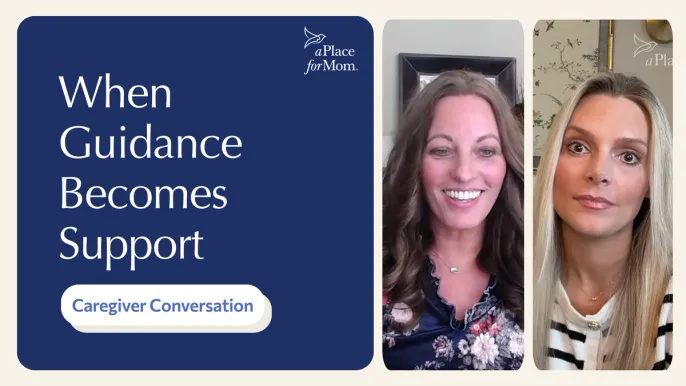 Thumbnail for video featuring Genevieve and Rachel discussing next steps after an Alzheimer's diagnosis