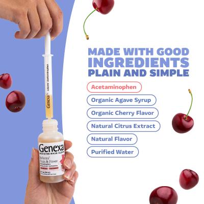 Infants' Pain & Fever Cherry Flavor-8