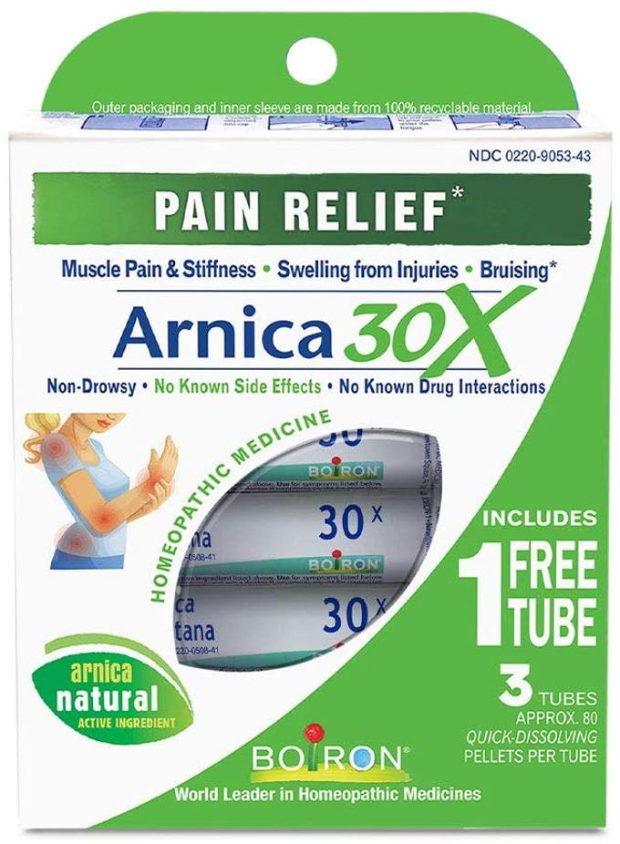 Boiron - Arnica Montana 30X Pain Relief Medicine 3 Count Homeopathic