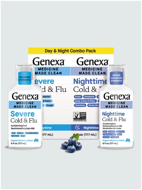 Severe Daytime + Nighttime Cold & Flu Combo Pack