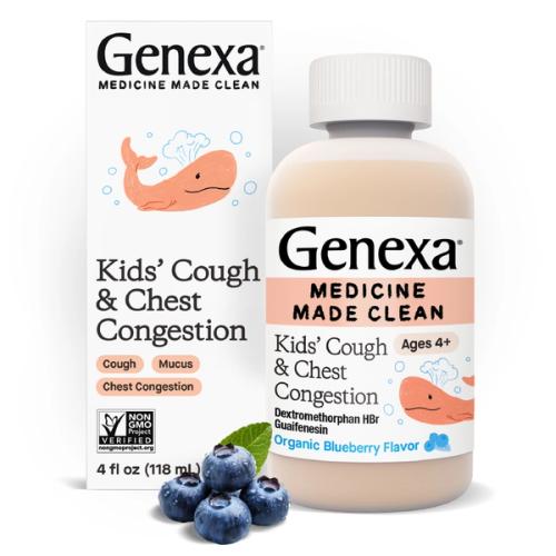 Kids' Cough & Chest Congestion Blueberry Flavor