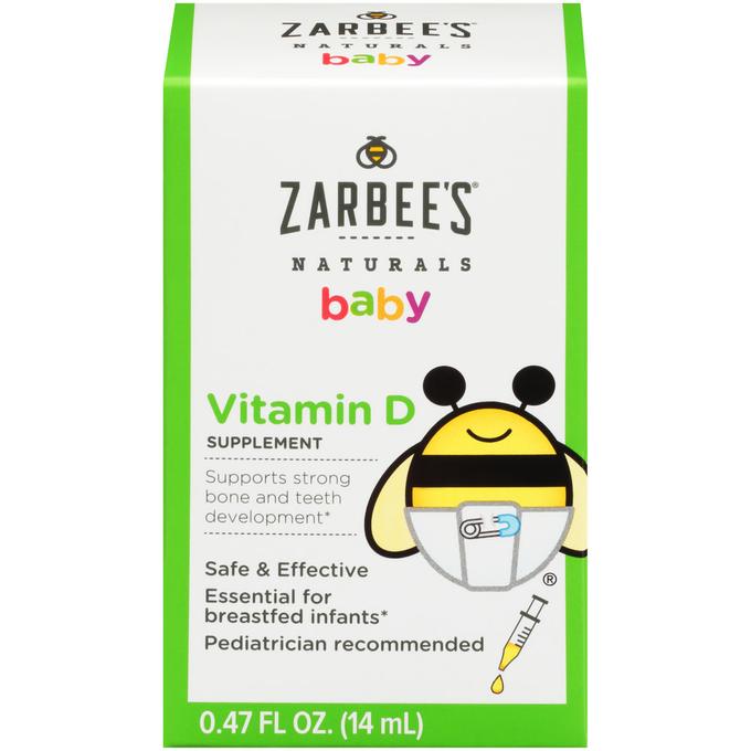 Zarbee's - Naturals Baby Vitamin D Supplement, 0.47 fl oz