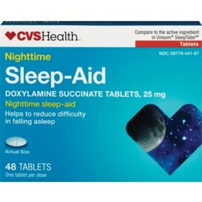 CVS - Health Nighttime Sleep Aid Tablets