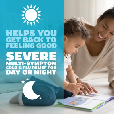 Severe Daytime + Nighttime Cold & Flu Combo Pack-4