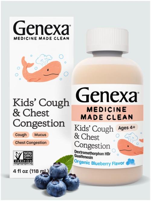 Kids' Cough & Chest Congestion Blueberry Flavor