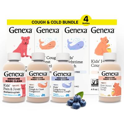 Kids Cough, Pain & Fever Relief 4-Pack Bundle image 1