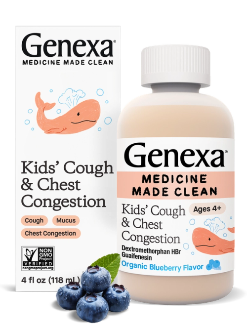 Kids' Cough & Chest Congestion Blueberry Flavor