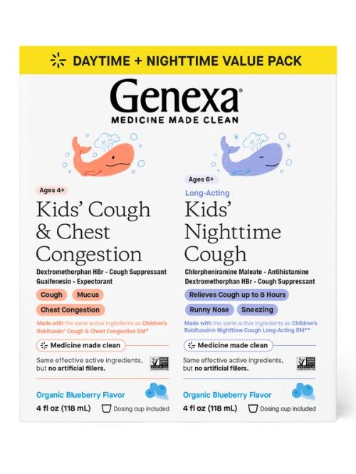 Kids' Daytime + Nighttime Cough & Chest Congestion Value Pack