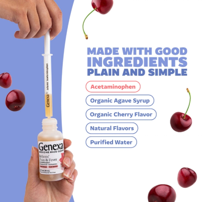 Infants' Pain & Fever Cherry Flavor-8