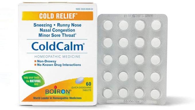 Boiron - Coldcalm, 60 Tablets, Homeopathic Medicine for Cold Relief