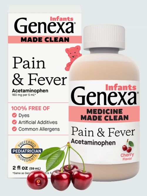 Infants' Pain & Fever Cherry Flavor