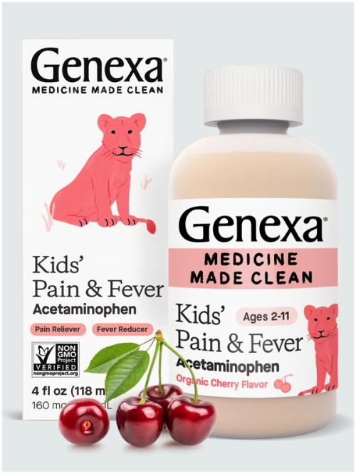 Kids' Pain & Fever Cherry Flavor