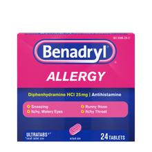 Benadryl - Allergy Ultratabs® Antihistamine Allergy Medicine Tablets