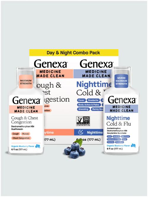 Daytime Cough + Nighttime Severe Cold & Flu  Combo Pack