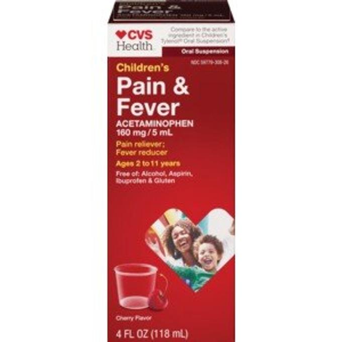 CVS - Health Children's Pain Relief Suspension Liquid