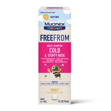 Mucinex Children's Liquid - Free From Multi-Symptom Cold & Stuffy Nose, 4 oz