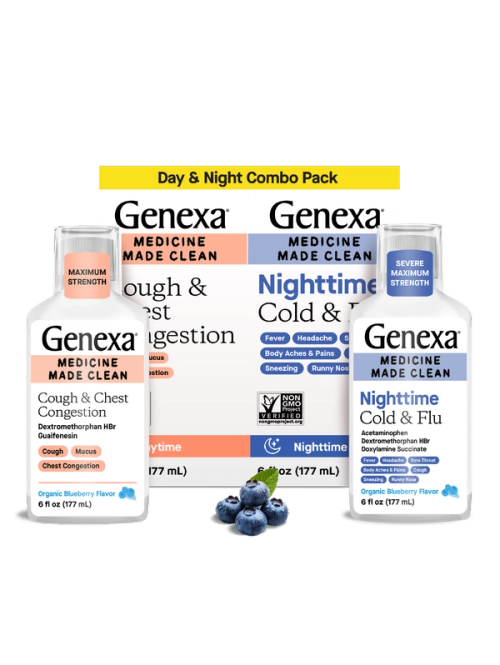 Daytime Cough + Nighttime Severe Cold & Flu  Combo Pack